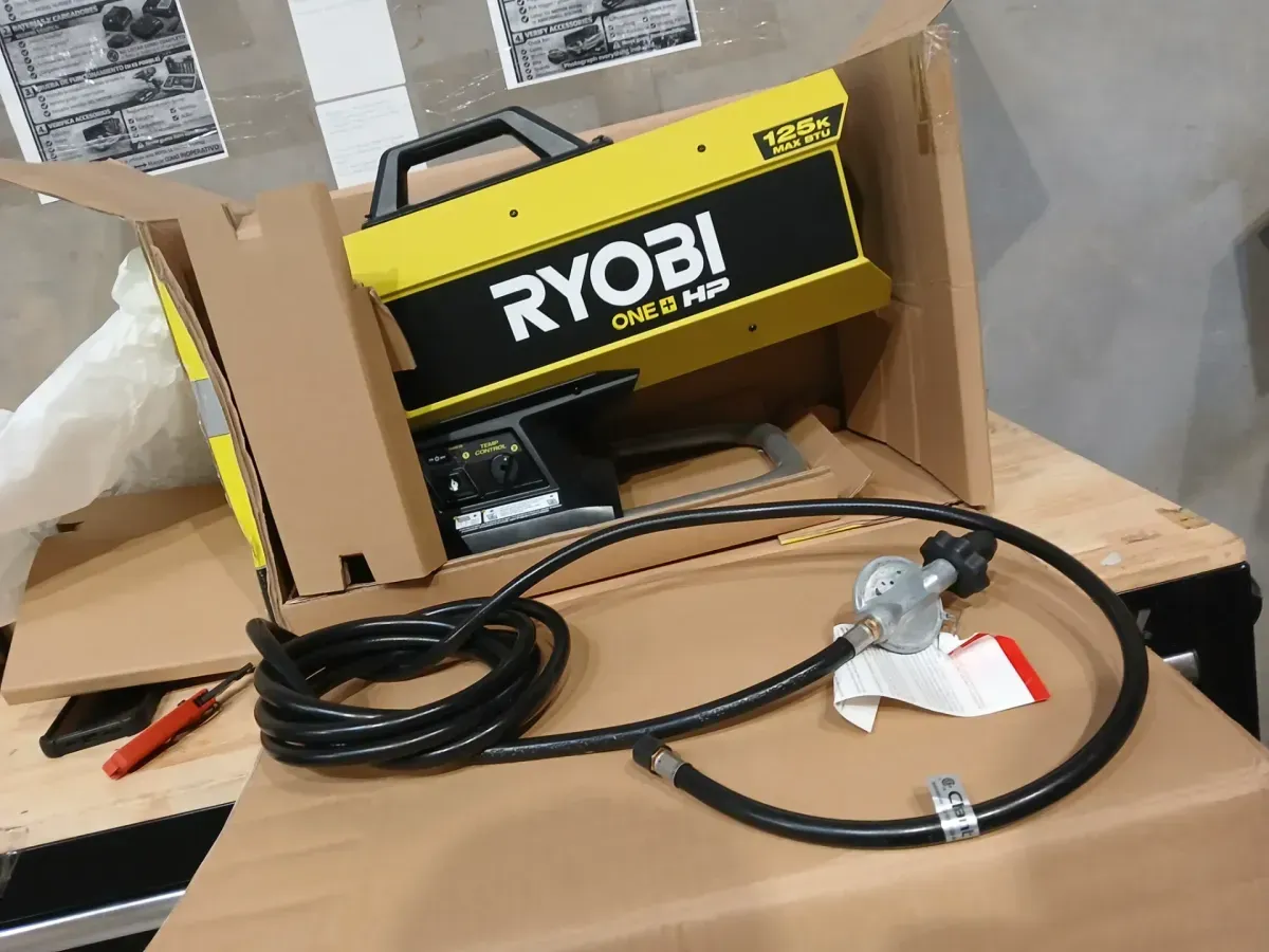 ONE+ HP 18V Brushless Cordless 125K BTU Hybrid Forced Air Propane Heater (Tool Only) - image 6