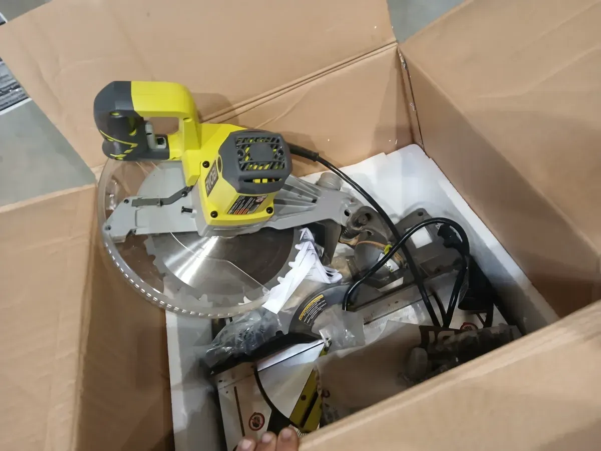 RYOBI 14 Amp Corded 10 in. Compound Miter Saw with LED Cutline Indicator - image 5