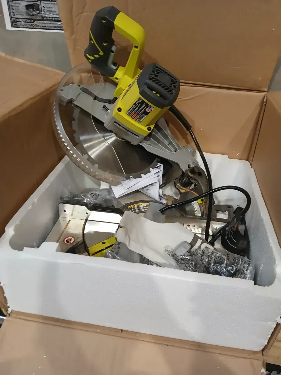 RYOBI 14 Amp Corded 10 in. Compound Miter Saw with LED Cutline Indicator - image 4