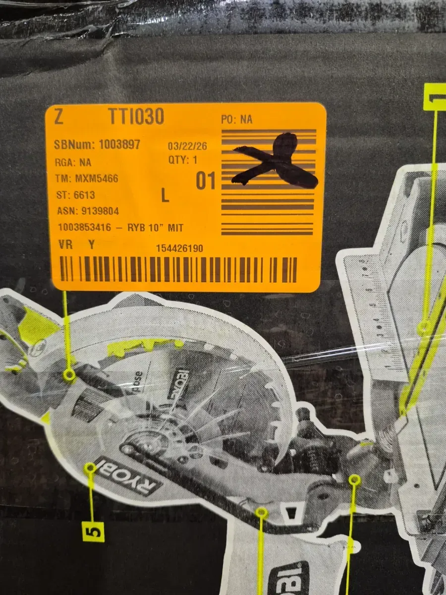 RYOBI 14 Amp Corded 10 in. Compound Miter Saw with LED Cutline Indicator - image 8