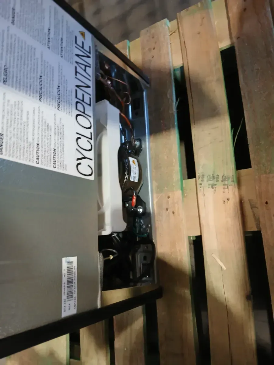 7.3 cu. ft. 2-Door Mini Fridge in Black with Freezer - image 9