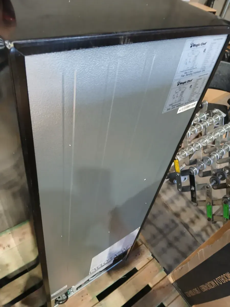 7.3 cu. ft. 2-Door Mini Fridge in Black with Freezer - image 8