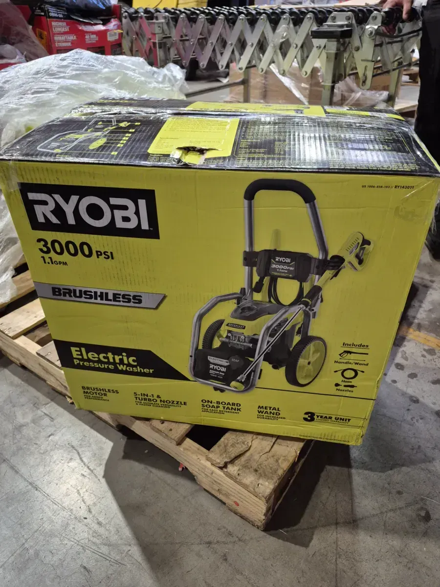 RYOBI 3000 PSI 1.1 GPM Cold Water Electric Pressure Washer - image 5