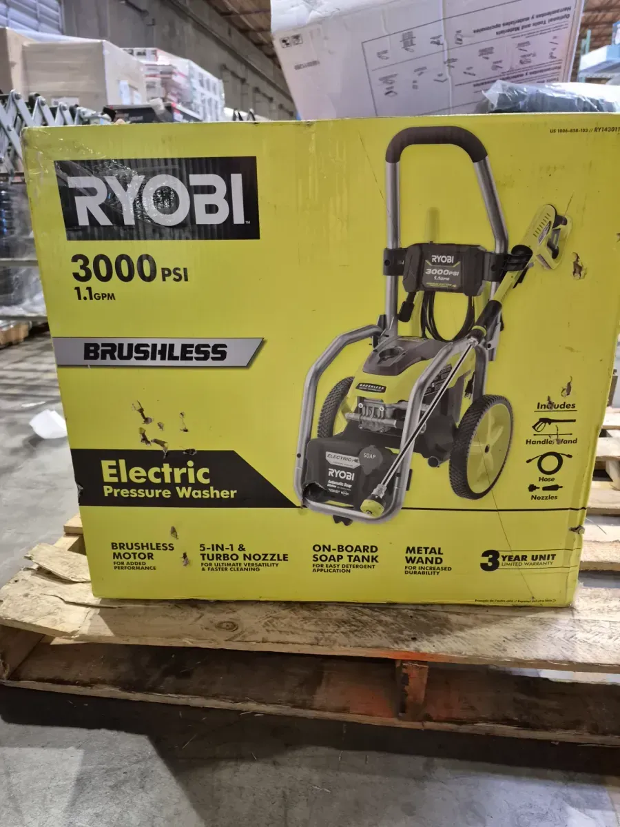 RYOBI 3000 PSI 1.1 GPM Cold Water Electric Pressure Washer - image 5