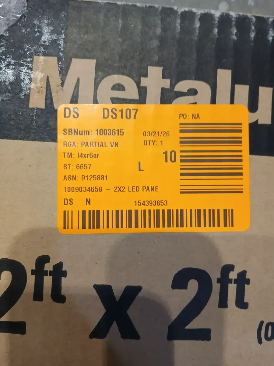 2 ft. x 2 ft. Selectable Lumens 4100/3600/2600, Integrated LED Panel Light, Selectable CCT 3500K/4000K/5000K - image 7