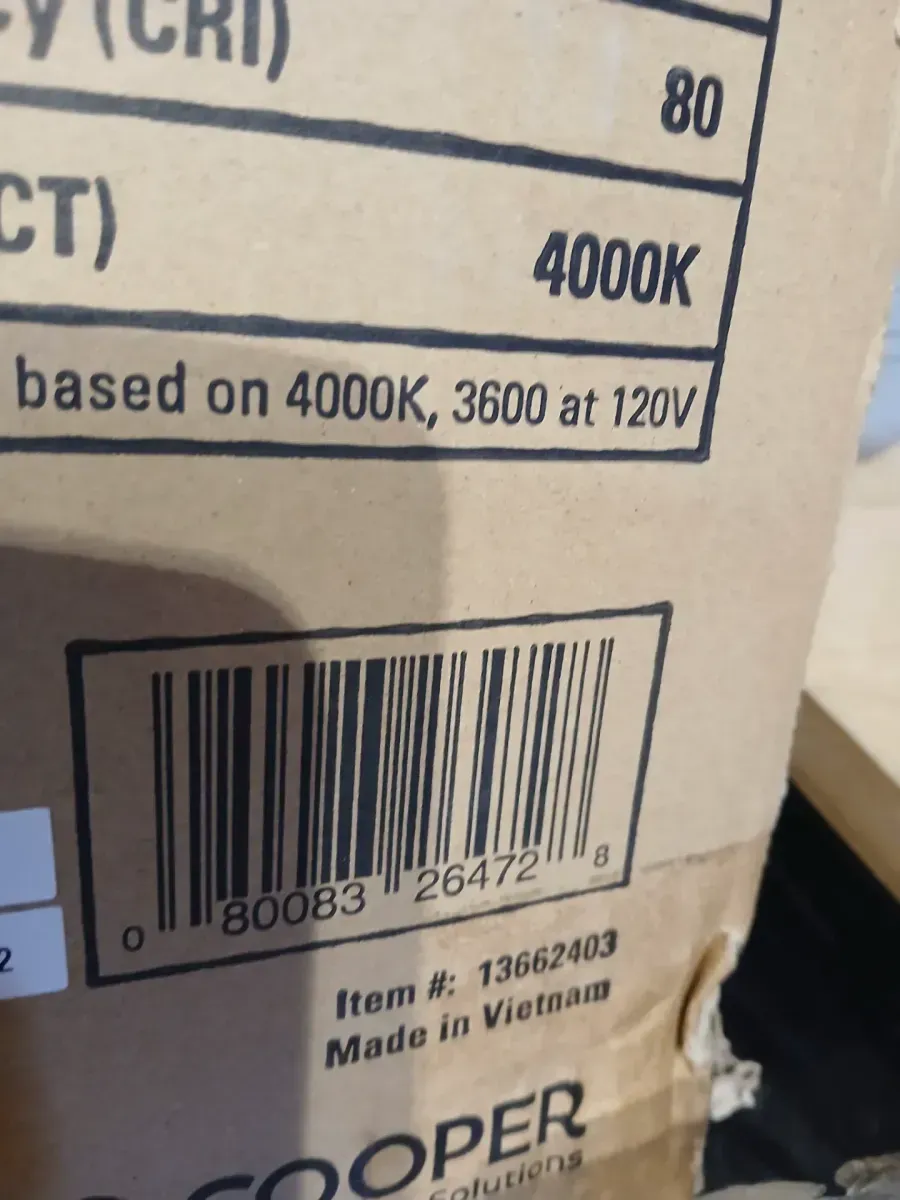 2 ft. x 2 ft. Selectable Lumens 4100/3600/2600, Integrated LED Panel Light, Selectable CCT 3500K/4000K/5000K - image 6