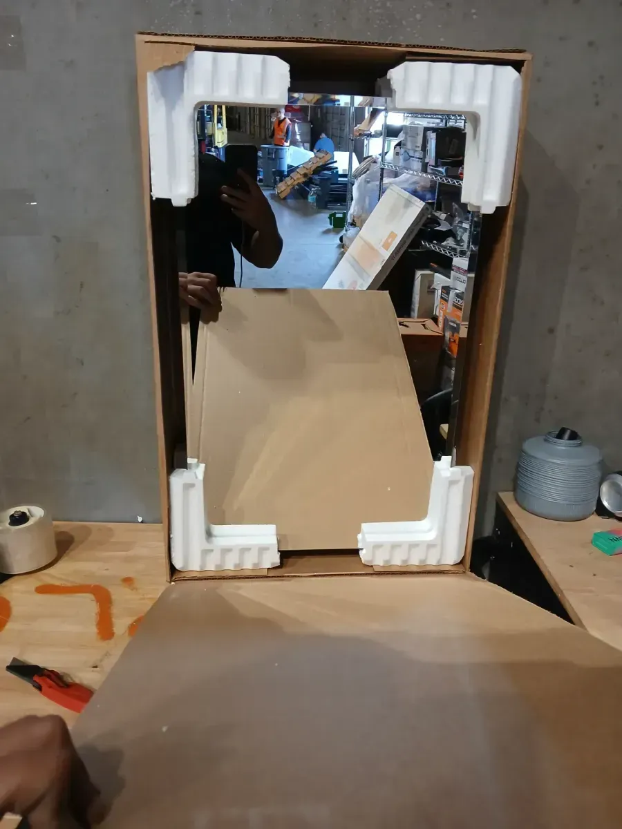 Horizon 16 in. W x 26 in. H Medium Rectangular Steel Recessed Medicine Cabinet with Beveled Mirror in White - image 3