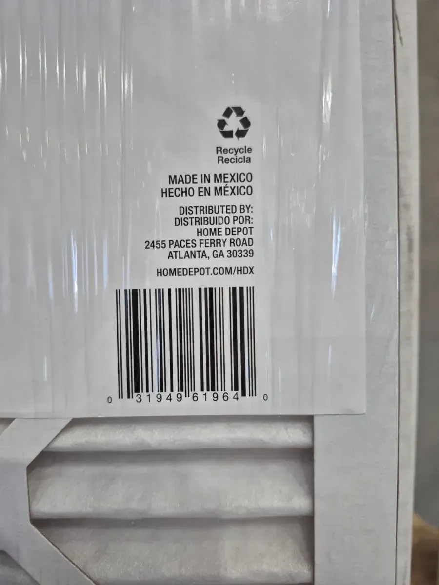 *** pack of 13*** 20 in. x 30 in. x 1 in. Allergen Plus Pleated Air Filter FPR 7, MERV 10 - image 4