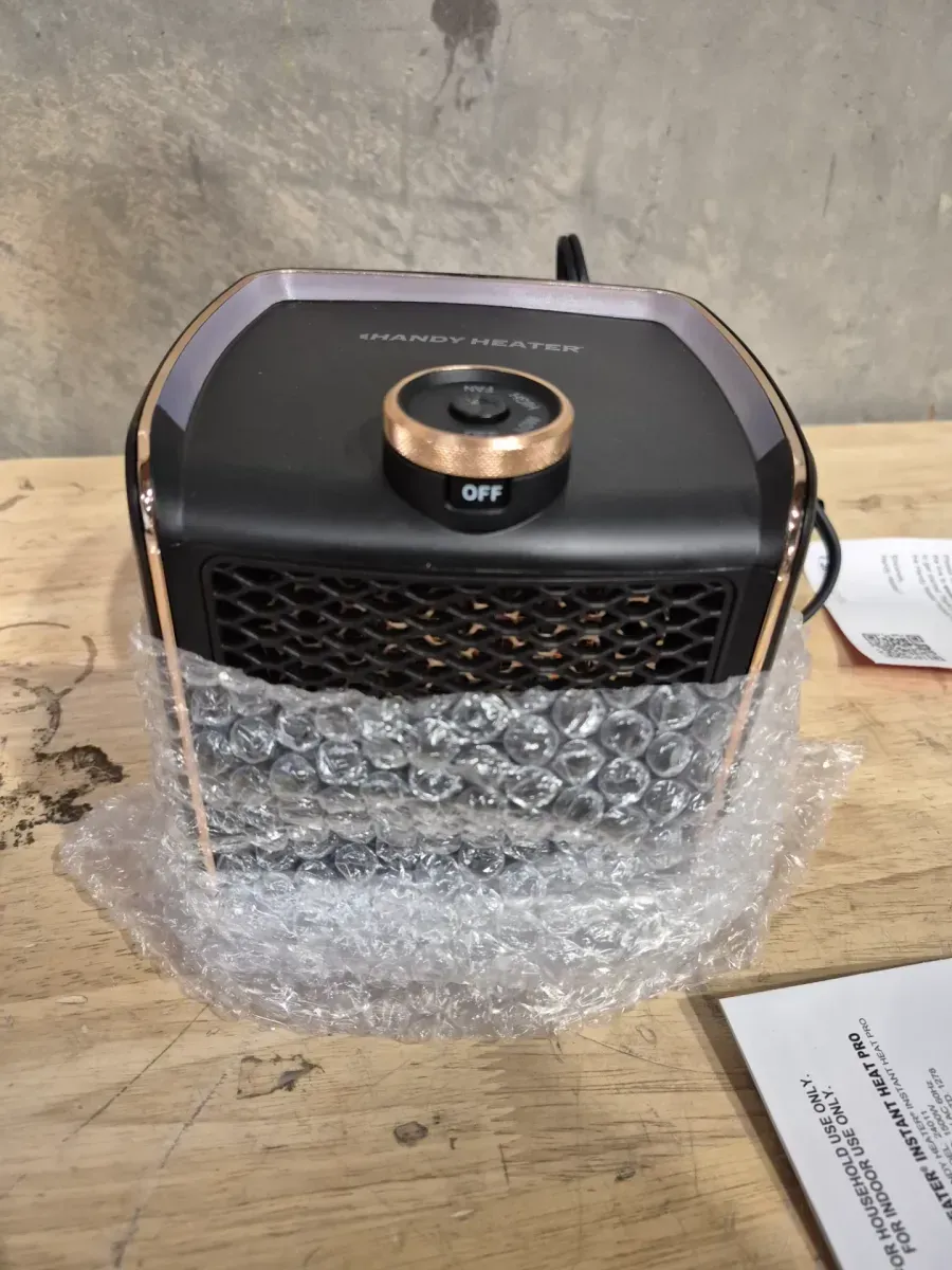 4944 BTU Fan Heater Electric Personal Space Heater Furnace with 2-Adjustable Settings - image 5