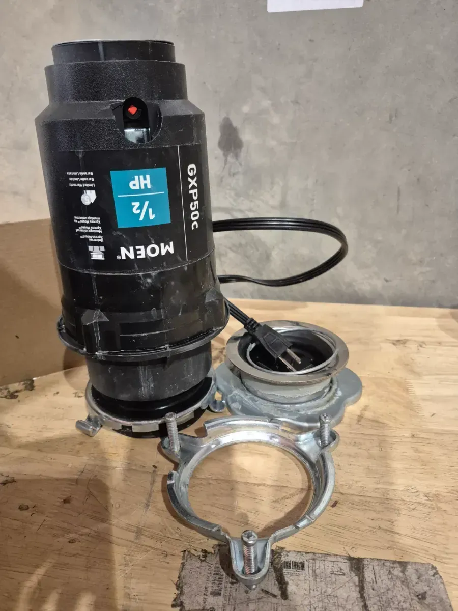 Prep Series 1/2 HP Continuous Feed Garbage Disposal with Power Cord and Universal Mount - image 3