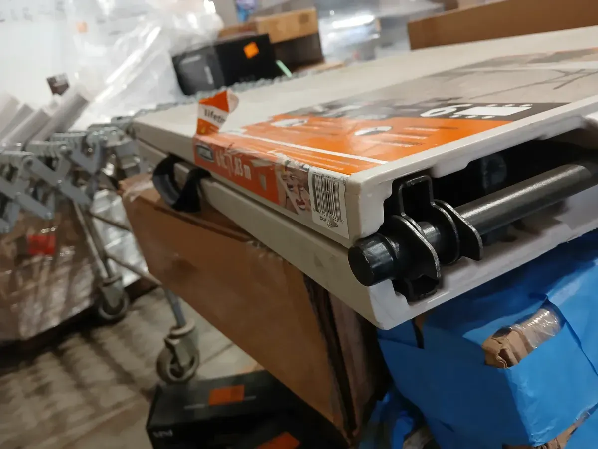 6 ft. Fold-in-Half Table: Almond - image 4