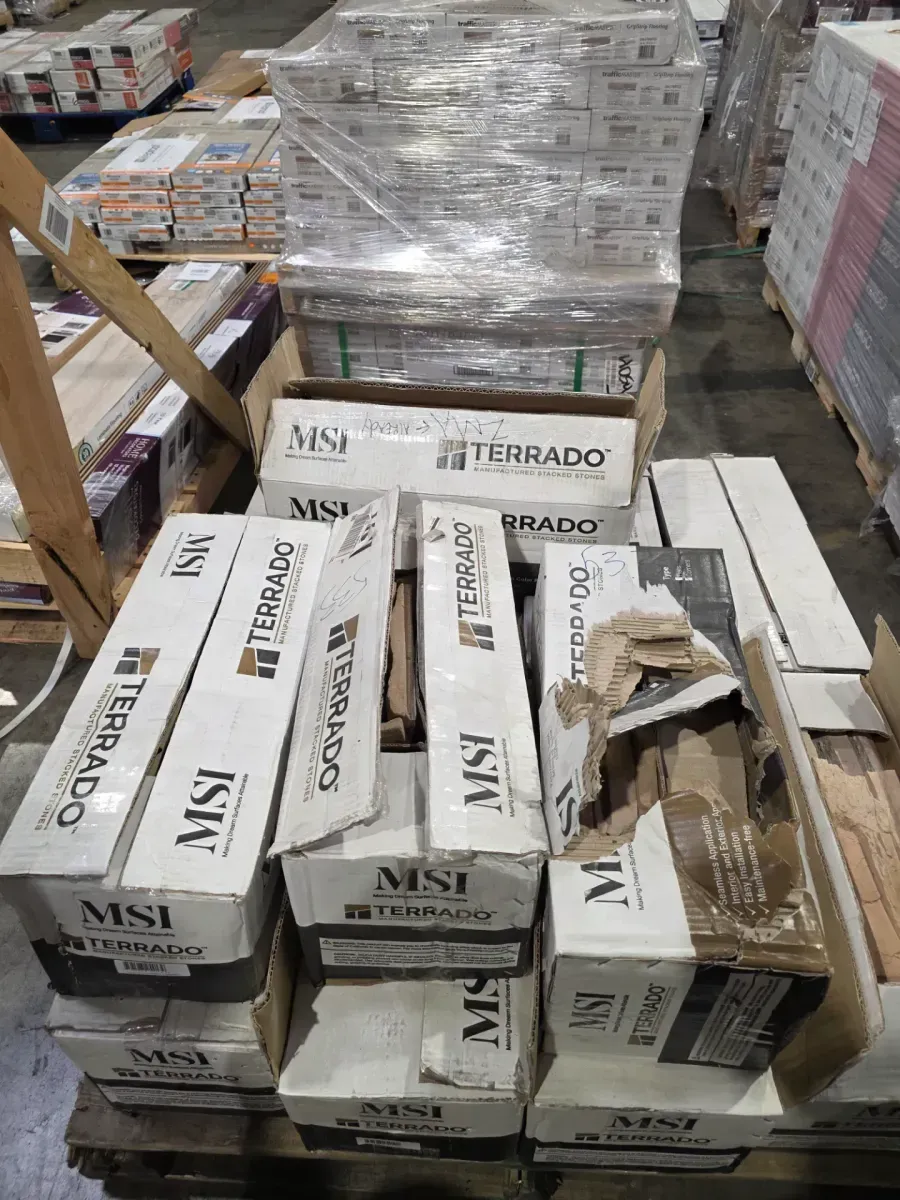 ***12 cases***Earthecho Natural 9 in. W x 19.5 in. L Earthecho Natural Dessert Corner Manufactured Stone Corner Siding - image 2