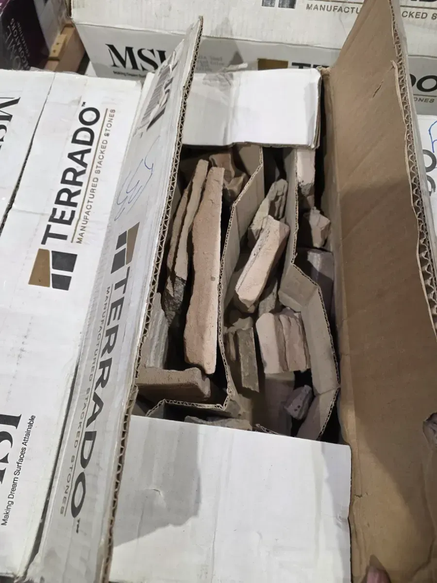 ***12 cases***Earthecho Natural 9 in. W x 19.5 in. L Earthecho Natural Dessert Corner Manufactured Stone Corner Siding - image 3