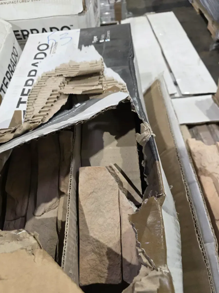 ***12 cases***Earthecho Natural 9 in. W x 19.5 in. L Earthecho Natural Dessert Corner Manufactured Stone Corner Siding - image 4