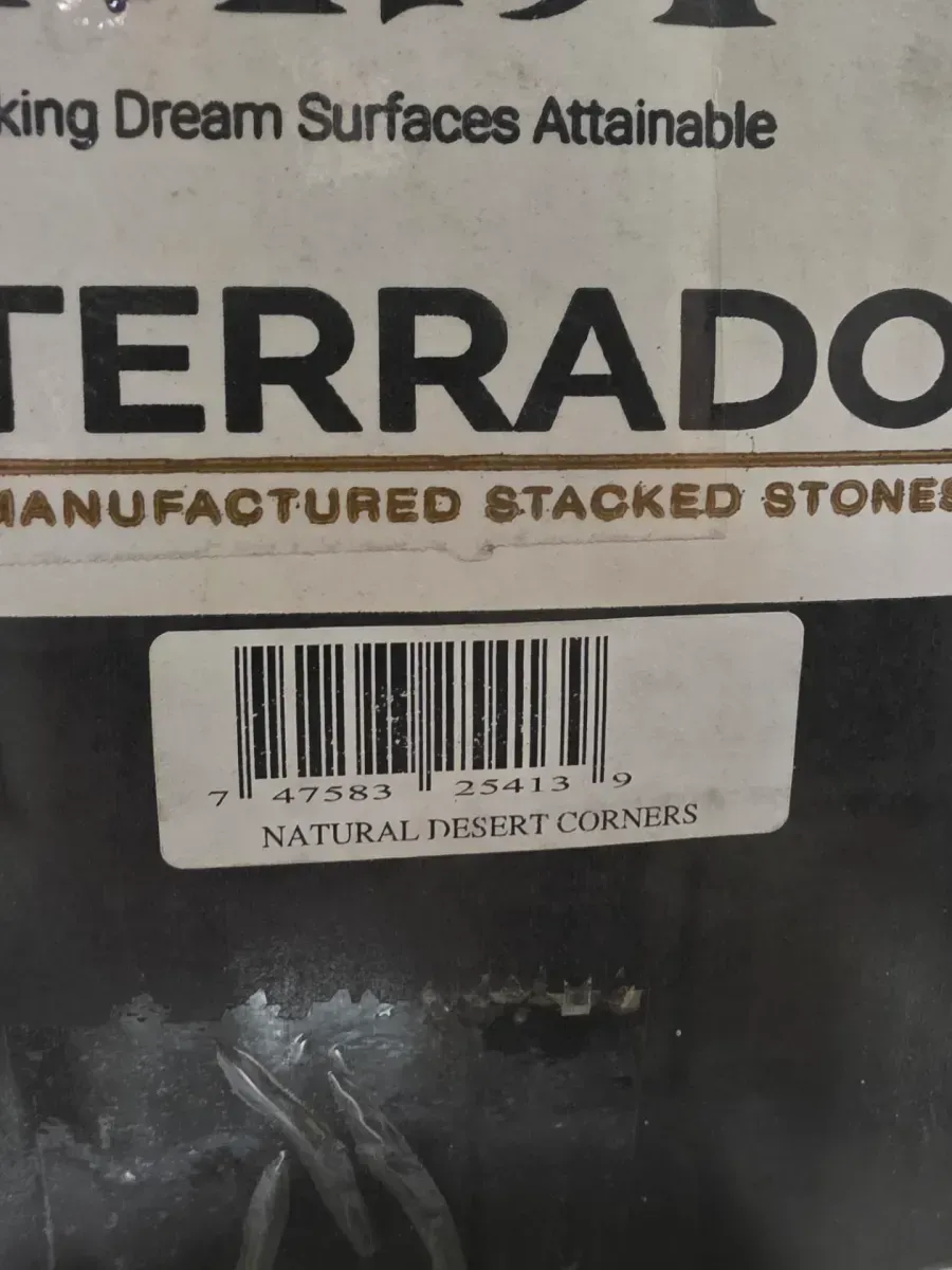 ***12 cases***Earthecho Natural 9 in. W x 19.5 in. L Earthecho Natural Dessert Corner Manufactured Stone Corner Siding - image 5