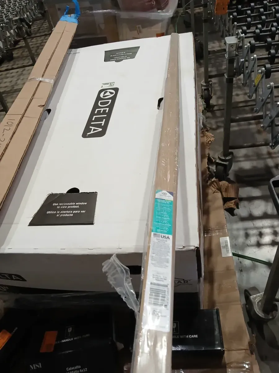 ***pack of 4*** Lakeside 0.31 in. T x 2 in. W x 78.7 in. L Vinyl 4-in-1 Molding - image 5