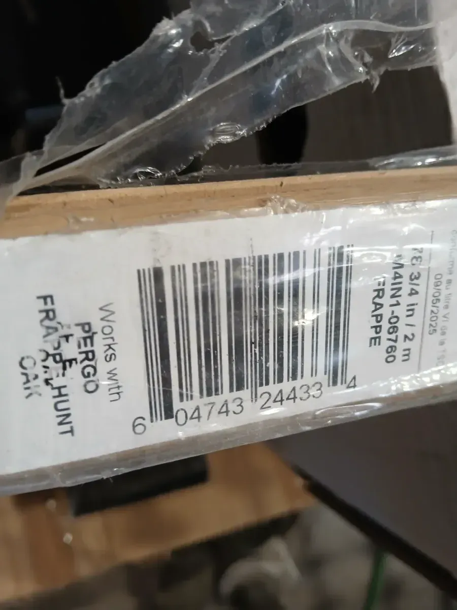 ***pack of 4*** Lakeside 0.31 in. T x 2 in. W x 78.7 in. L Vinyl 4-in-1 Molding - image 7