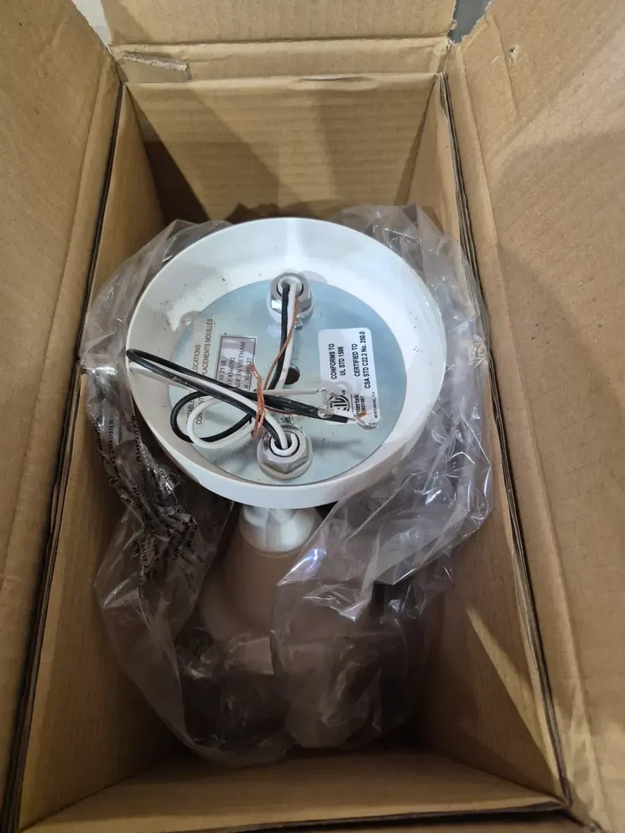 2-Light 120-Watt White Outdoor Adjustable Flood Light - image 2