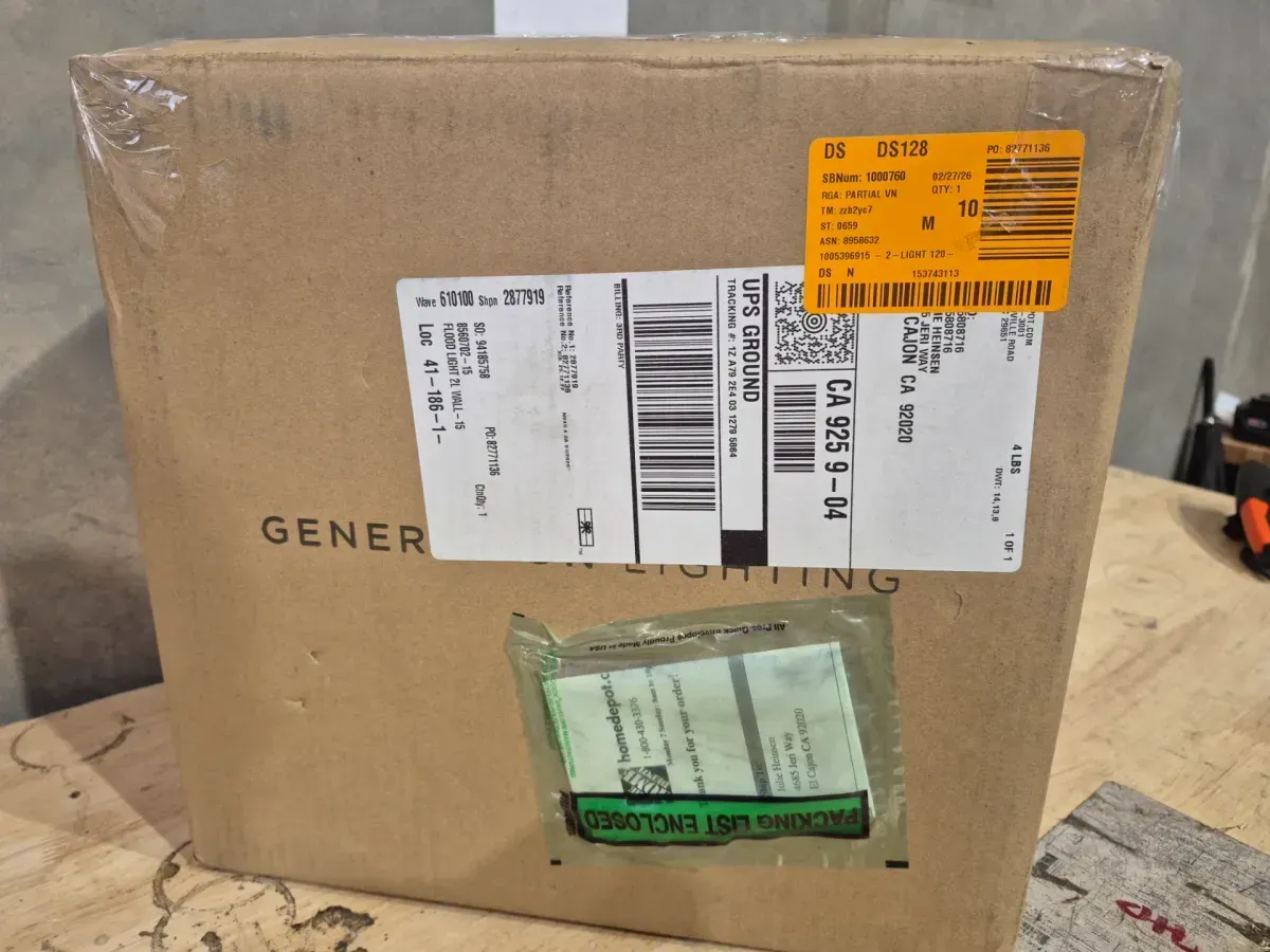 2-Light 120-Watt White Outdoor Adjustable Flood Light - image 4