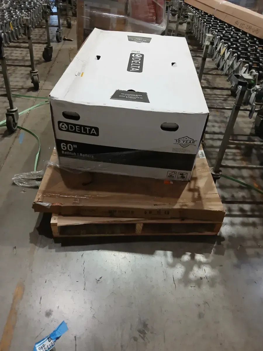 Classic 500 60 in. x 32 in. Alcove Deep Soaking Bathtub with Left Drain in High Gloss White - image 2