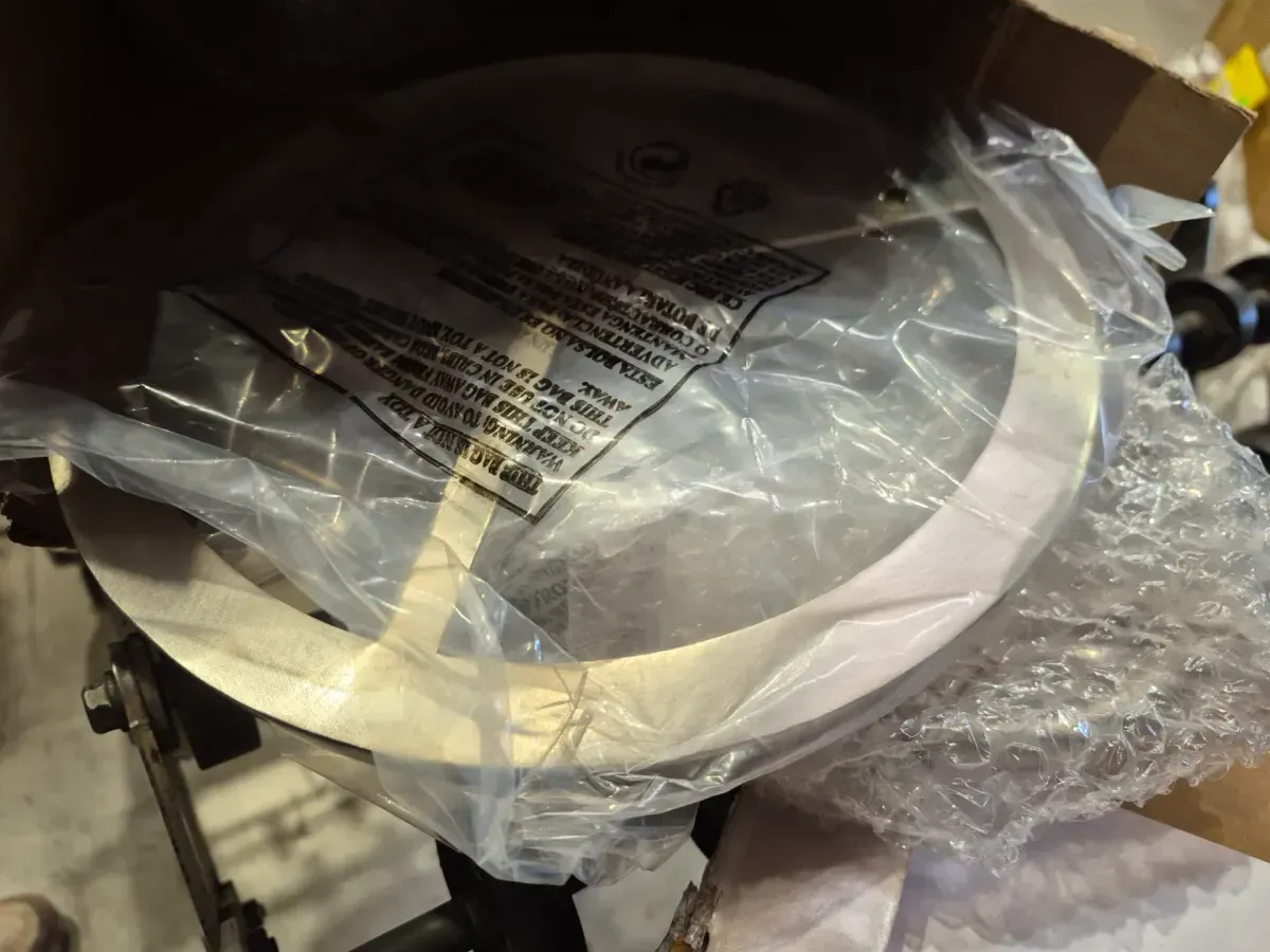 Nerine 3-Light Brushed Nickel Foyer Pendant with Hammered Glass - image 6