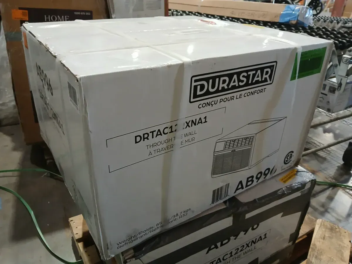 12,000 BTU 230-Volt Through-the-Wall Air Conditioner Cools 550 sq. Ft. with remote in White - image 2