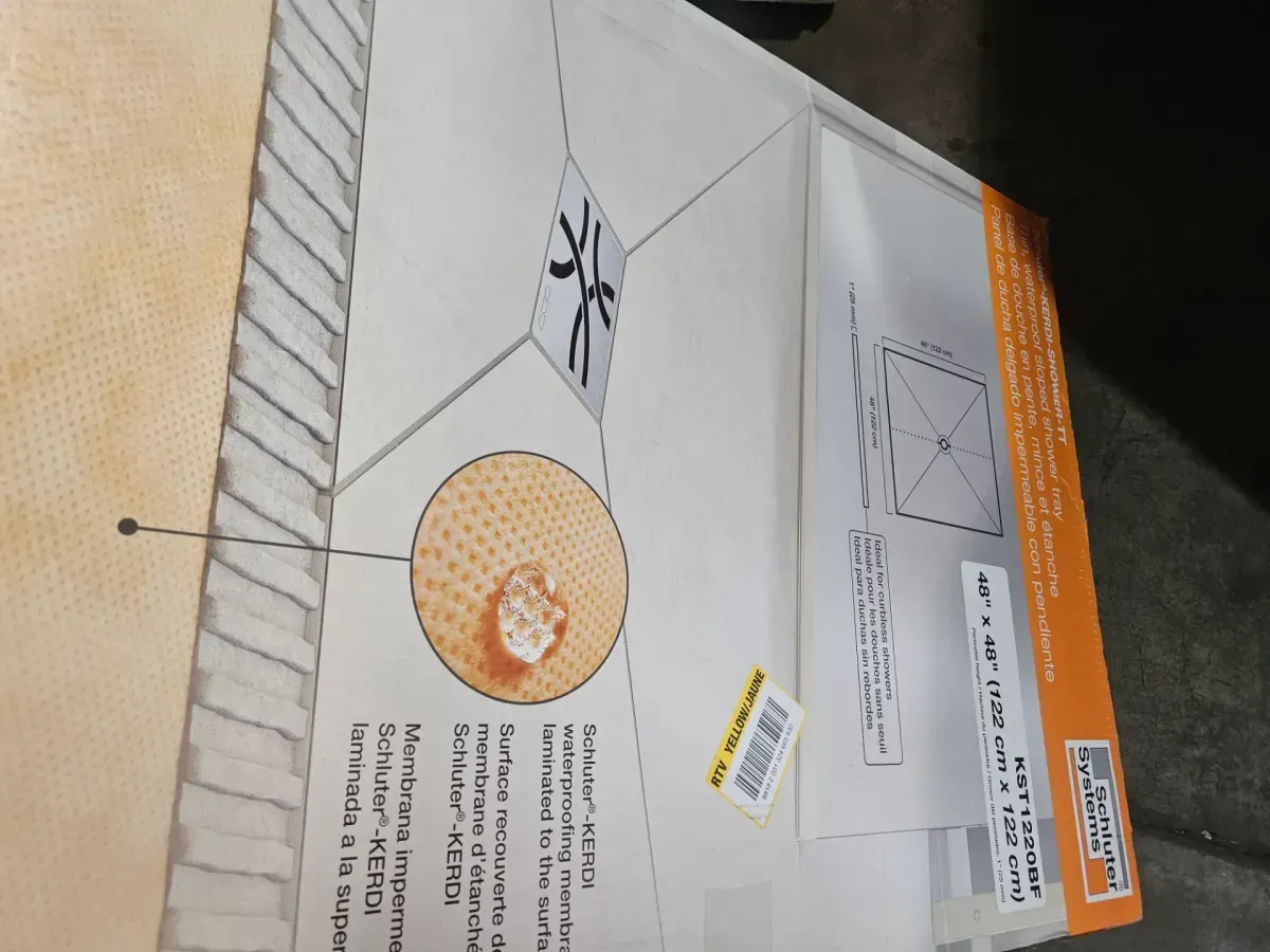 Kerdi-Shower 48 in. x 48 in. Shower Tray - image 4