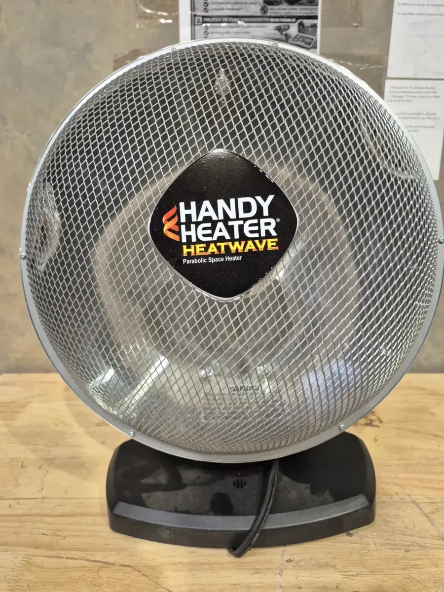 1500-Watt 18.5 in. Electric Ceramic Parabolic Space Heater with Tip-Over Safety - image 2