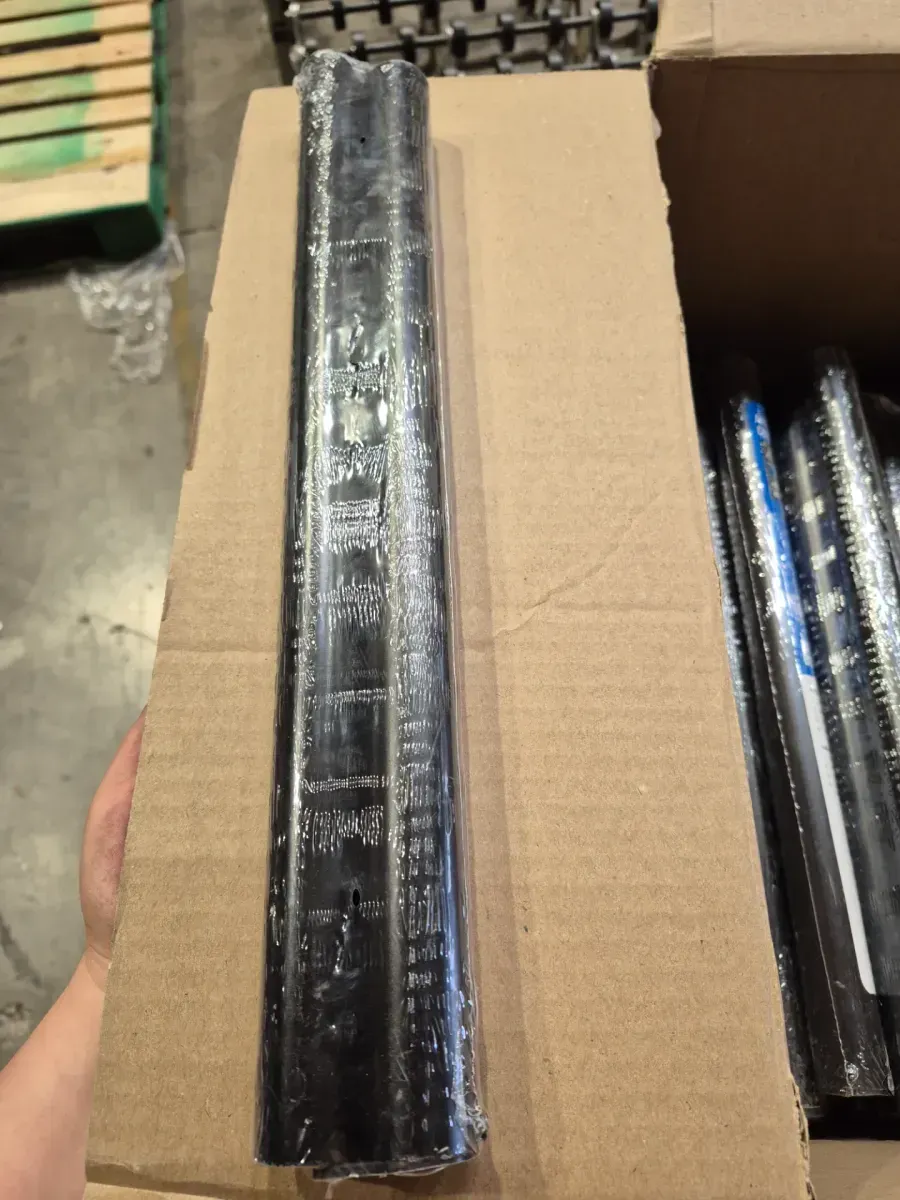 18 in. - 30 in. Adjustable Closet Rod-Matte Black - image 3