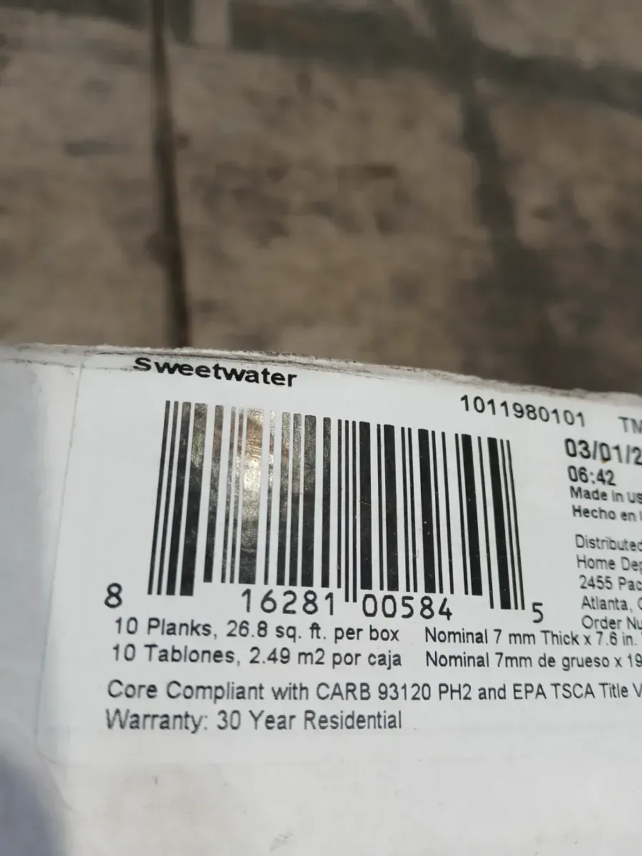 ***Cases of 24*** (643.2 SQ/FT) Sweetwater Oak 7 mm x 7.6 in. W Laminate Wood Flooring (26.8 sq. ft. /Case) - image 5
