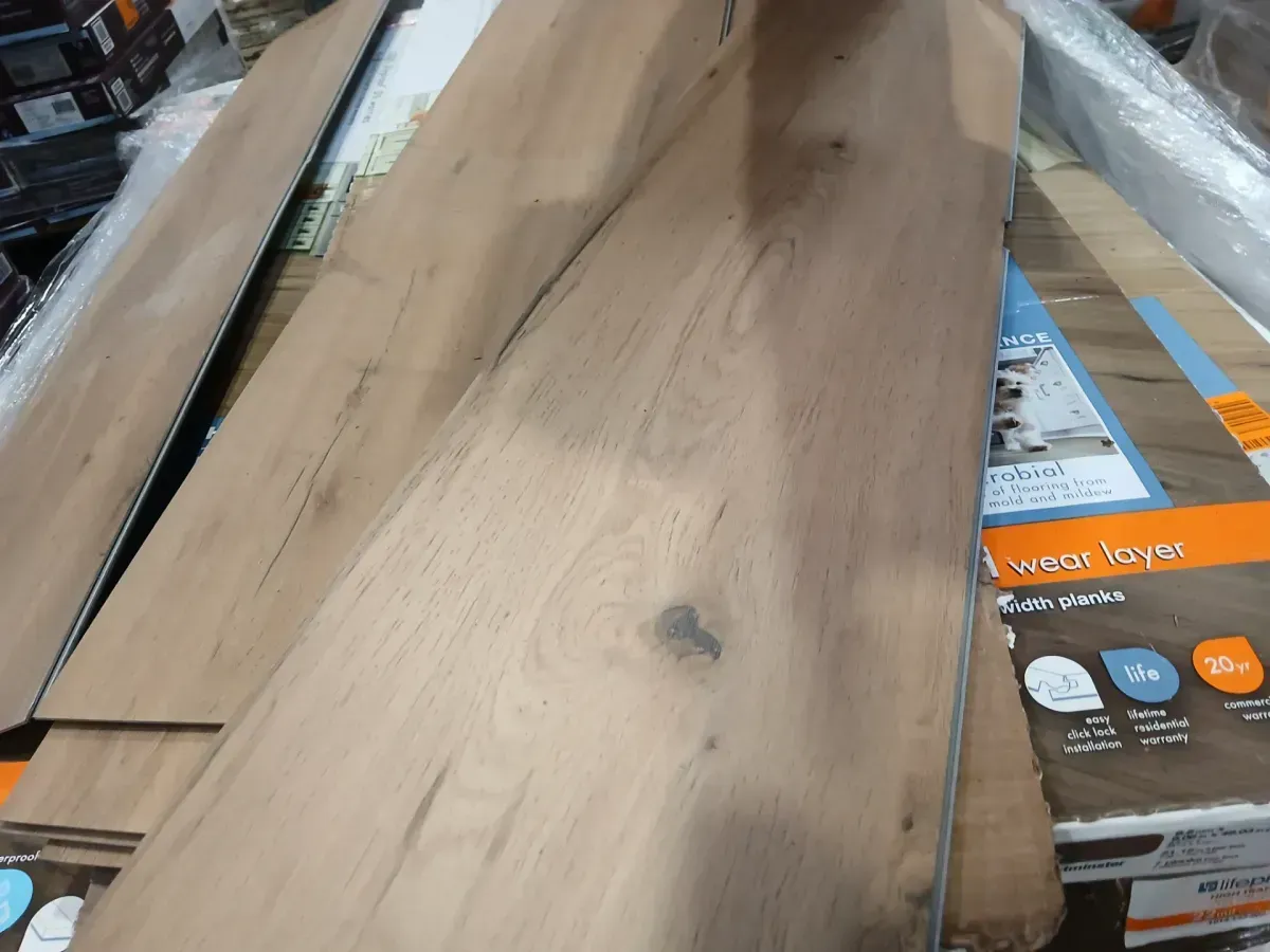 ***Cases of 24*** (507.6 SQ/FT) Westminster Oak 22 MIL x 9.06 in. W x 48.03 in. L Click Lock Waterproof Vinyl Plank Flooring (21.15 sq. ft. /Case) - image 4