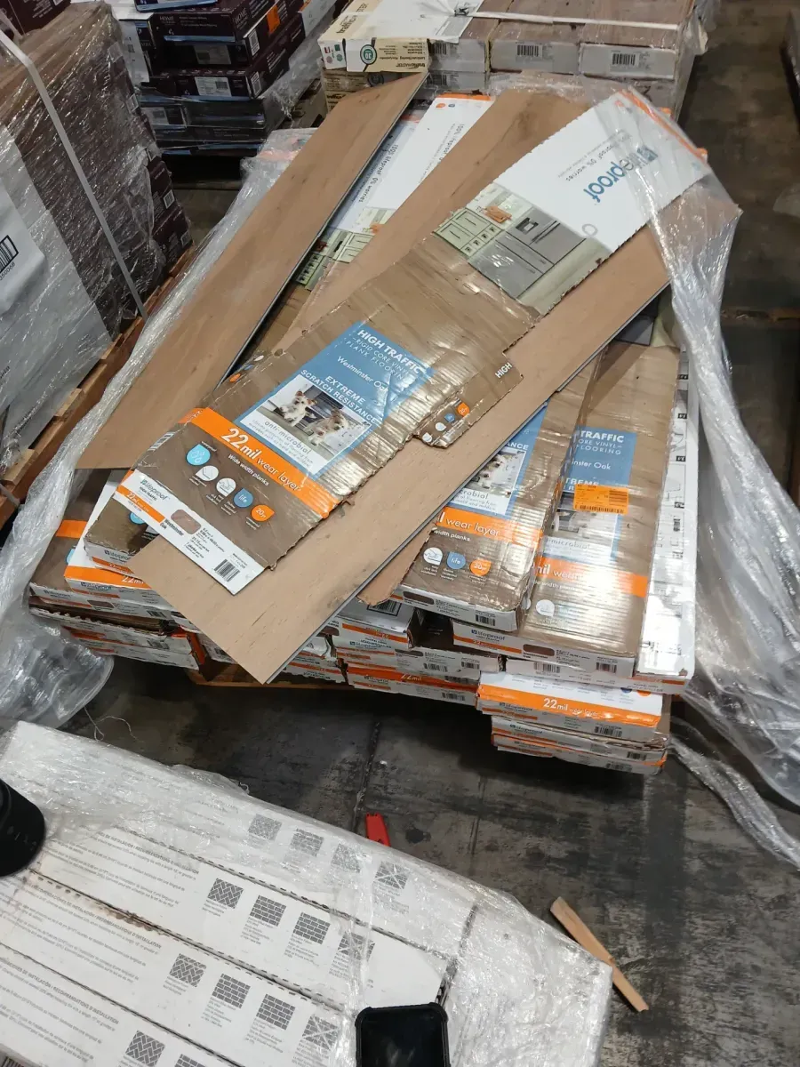 ***Cases of 24*** (507.6 SQ/FT) Westminster Oak 22 MIL x 9.06 in. W x 48.03 in. L Click Lock Waterproof Vinyl Plank Flooring (21.15 sq. ft. /Case) - image 2