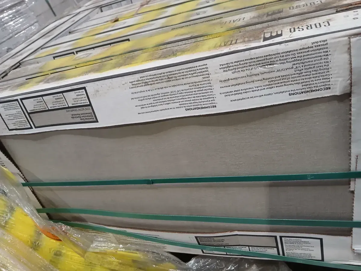 ***Cases of 16*** (248 Sq/Ft) Unico Pearl Matte 12 in. x 24 in. Concrete Look Porcelain Floor and Wall Tile (15.50 sq. ft. /Case) - image 4