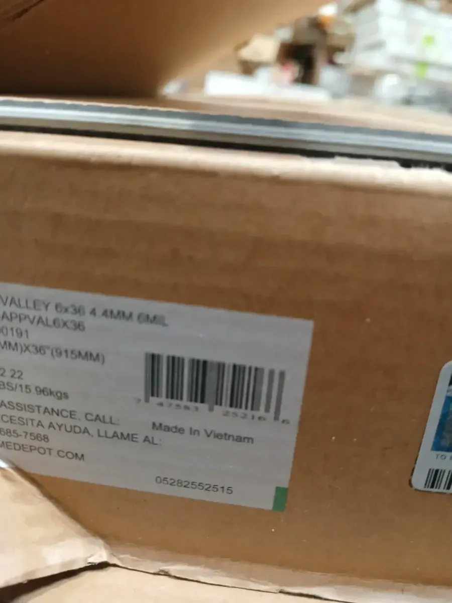 ***Cases of 21*** (502.95 SQ/FT) Apple Valley 6 MIL x 6 in. x 36 in. Golden Brown Click Lock Waterproof Luxury Vinyl Plank Flooring (23.95 sq. ft./Case) - image 5