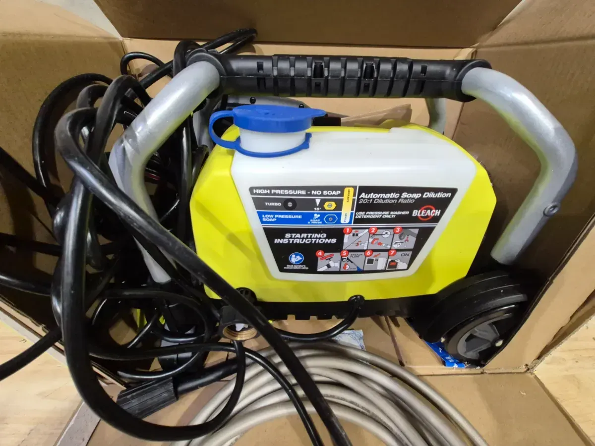 1900 PSI 1.2 GPM Cold Water Wheeled Corded Electric Pressure Washer - image 3