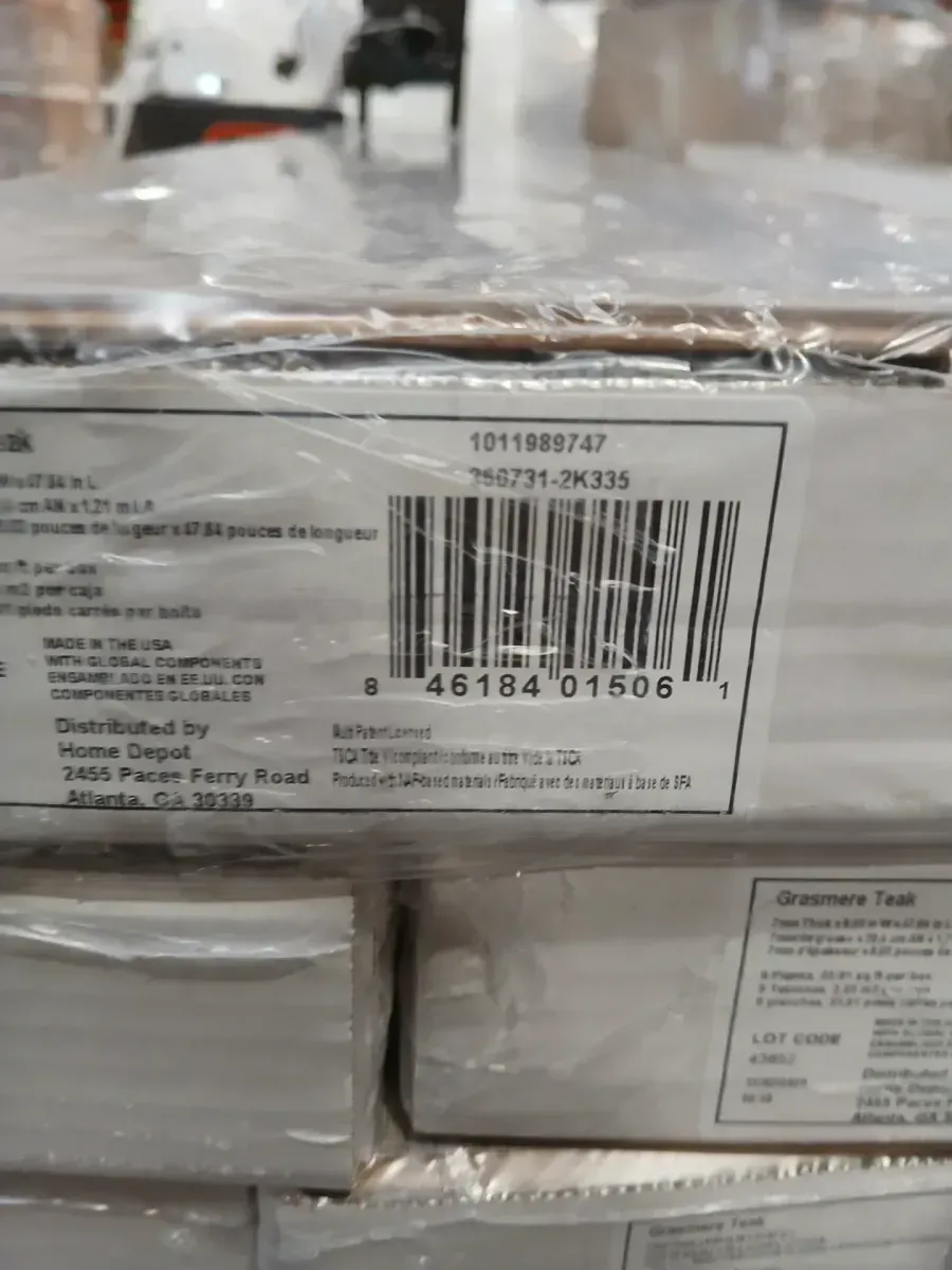 ***Cases of 22*** (526.02 SQ/FT)Grasmere Teak 7 mm T x 8 in. W Laminate Wood Flooring (23.91 sq. ft./case) - image 5