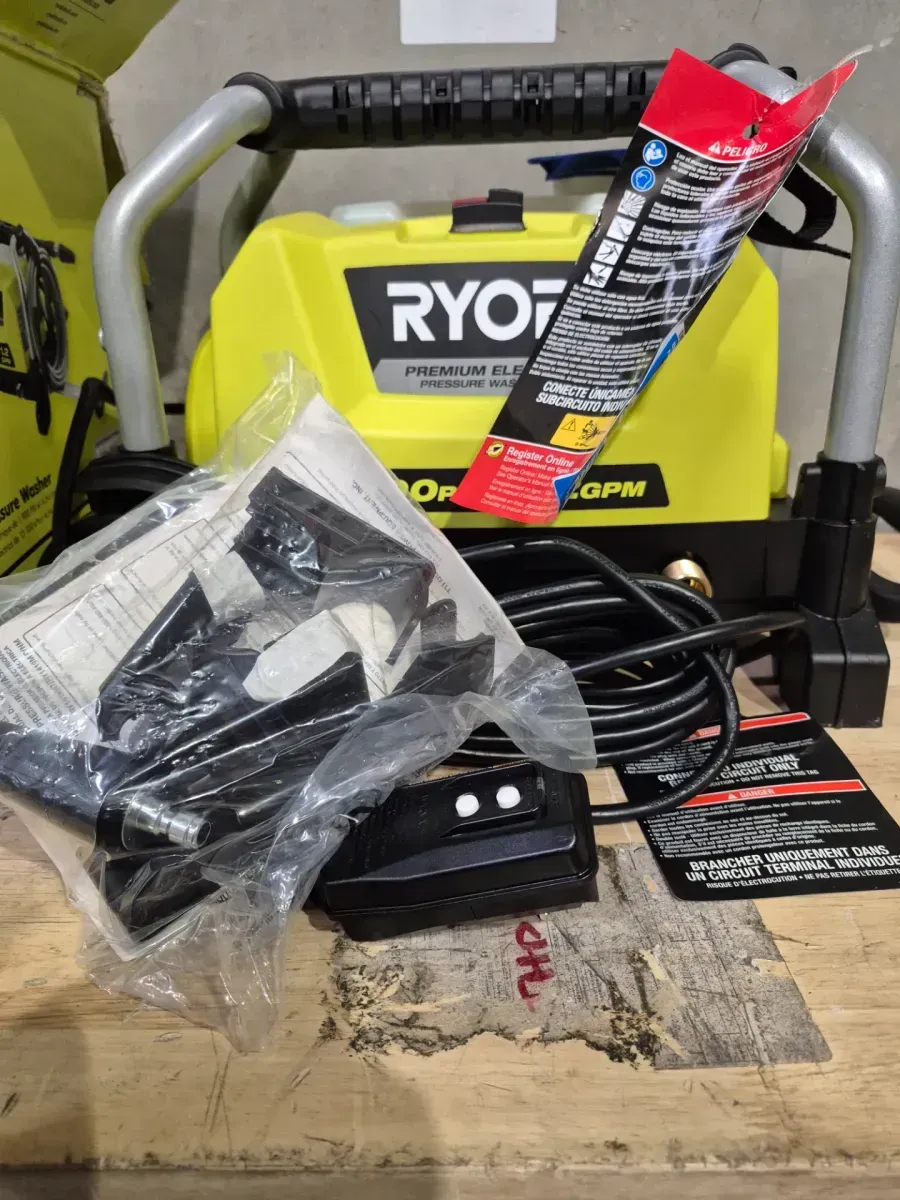 1900 PSI 1.2 GPM Cold Water Wheeled Corded Electric Pressure Washer - image 3