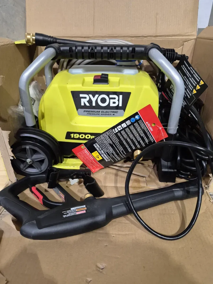 1900 PSI 1.2 GPM Cold Water Wheeled Corded Electric Pressure Washer - image 4