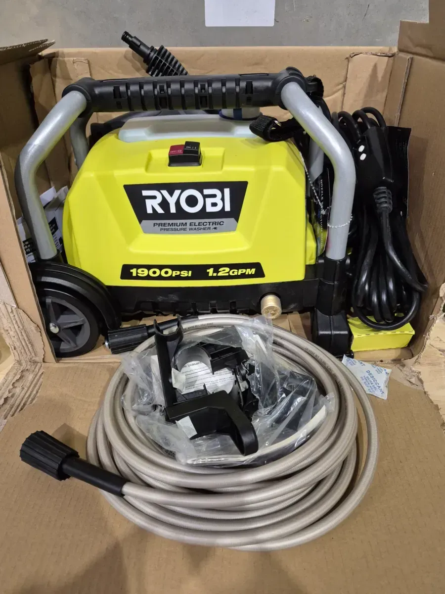 1900 PSI 1.2 GPM Cold Water Wheeled Corded Electric Pressure Washer - image 3