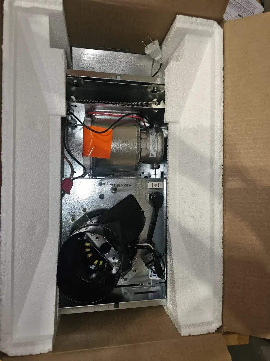 Broan-NuTone 80 CFM Ceiling Bathroom Exhaust Fan with Light and 1300-Watt Heater - image 4