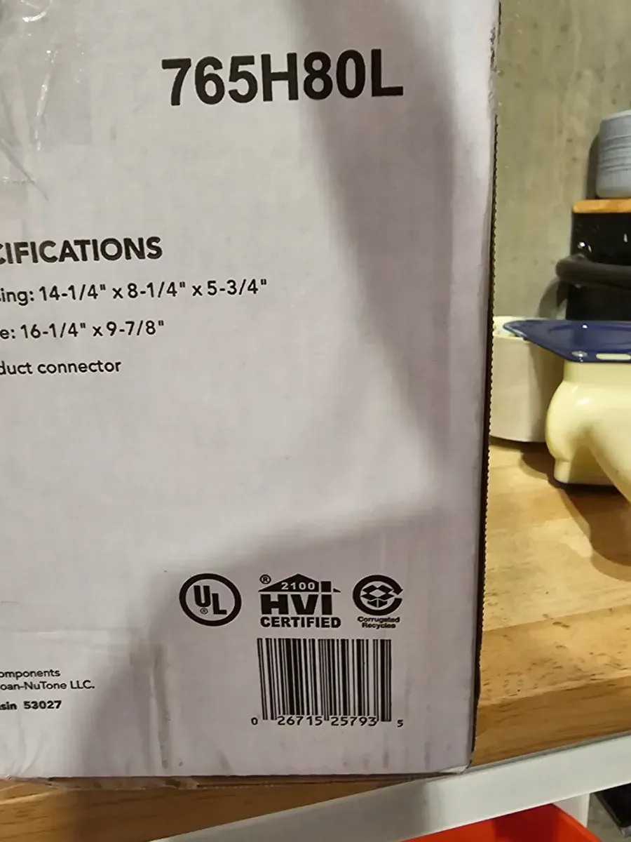 Broan-NuTone 80 CFM Ceiling Bathroom Exhaust Fan with Light and 1300-Watt Heater - image 6