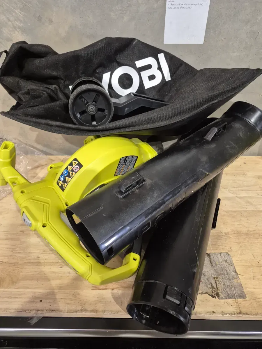 RYOBI 40V Vac Attack Cordless Battery Leaf Vacuum/Mulcher (Tool Only) - image 4