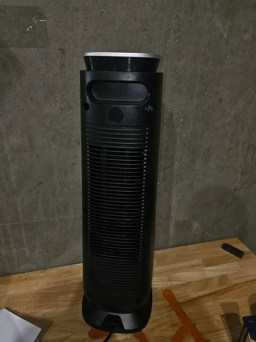 Pelonis 1500-Watt 23 in. Digital Tower Indoor Ceramic Heater Quiet Operation w/ Safety Overheat Protection and Fan Mode in Black - image 2