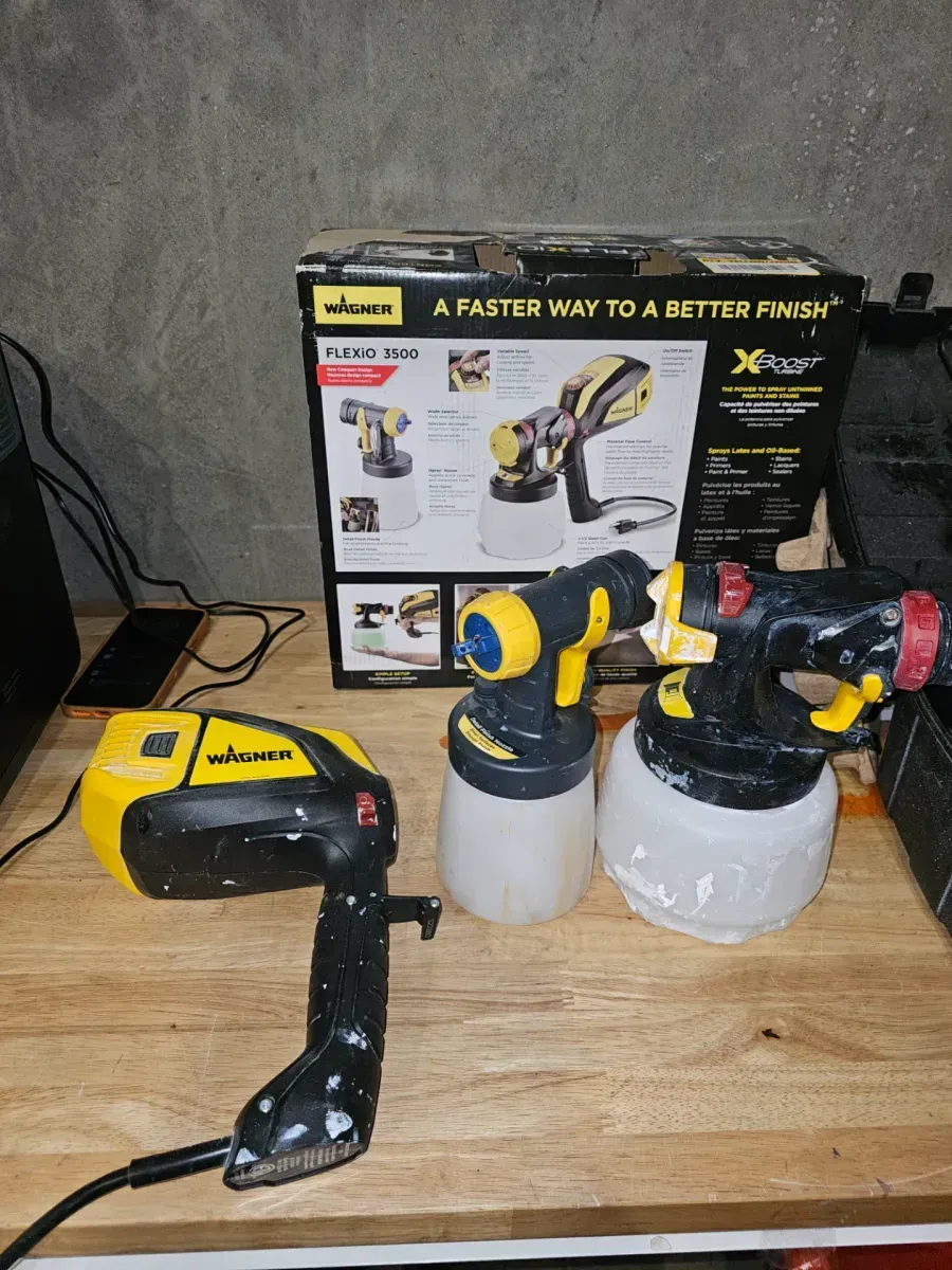 Flexio 3500 Electric Handheld HVLP Paint Sprayer - image 2