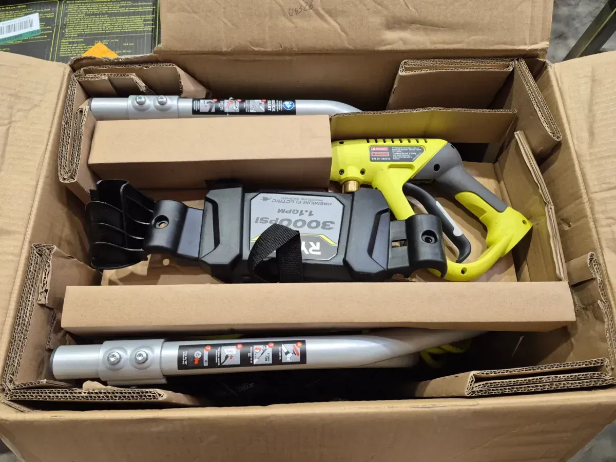 RYOBI 3000 PSI 1.1 GPM Cold Water Electric Pressure Washer - image 3