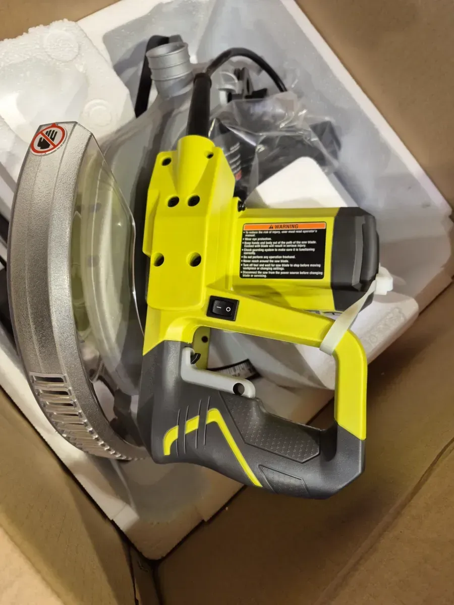 RYOBI 14 Amp Corded 10 in. Compound Miter Saw with LED Cutline Indicator - image 5