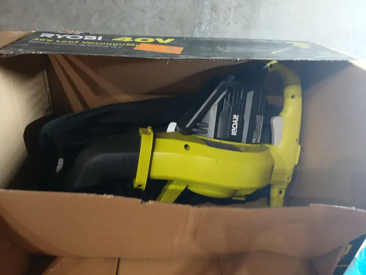 RYOBI 40V Vac Attack Cordless Battery Leaf Vacuum/Mulcher (Tool Only) - image 2