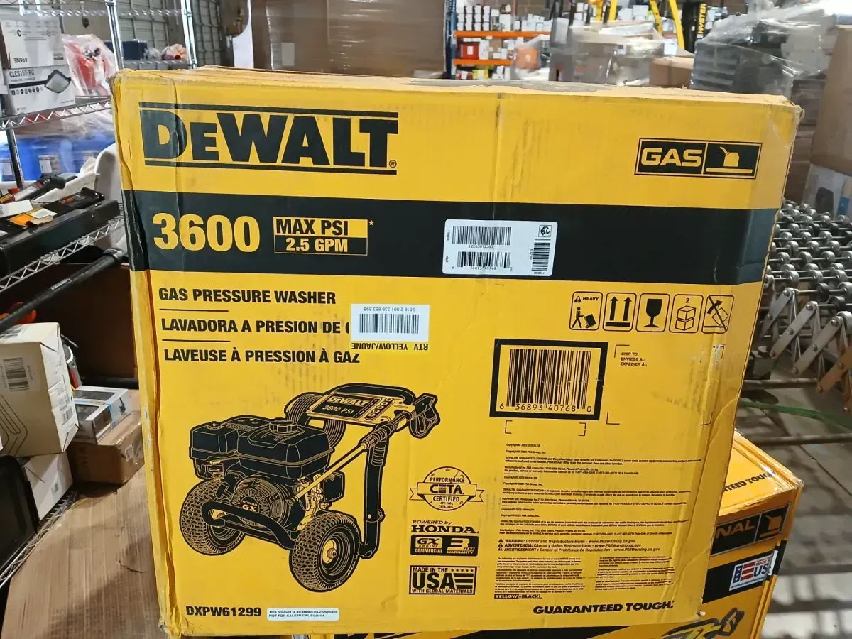 3600 PSI 2.5 GPM Gas Pressure Washer GX200, 18 in. Surf Cleaner, 50 ft. Hose, Turbo Nozzle, Cleaner - image 4