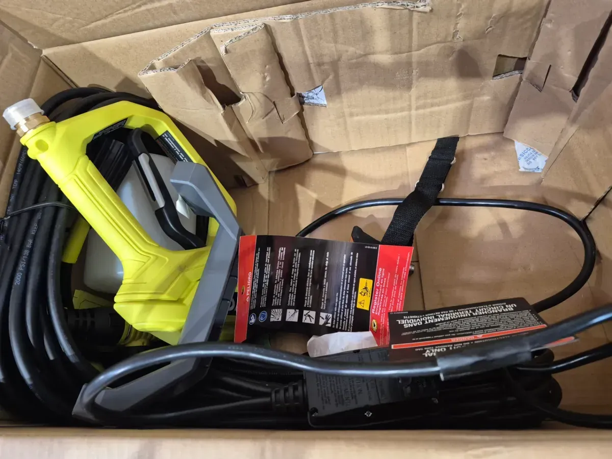 1200 PSI 1.8 GPM Cold Water Automotive High Flow Electric Pressure Washer Kit - image 5