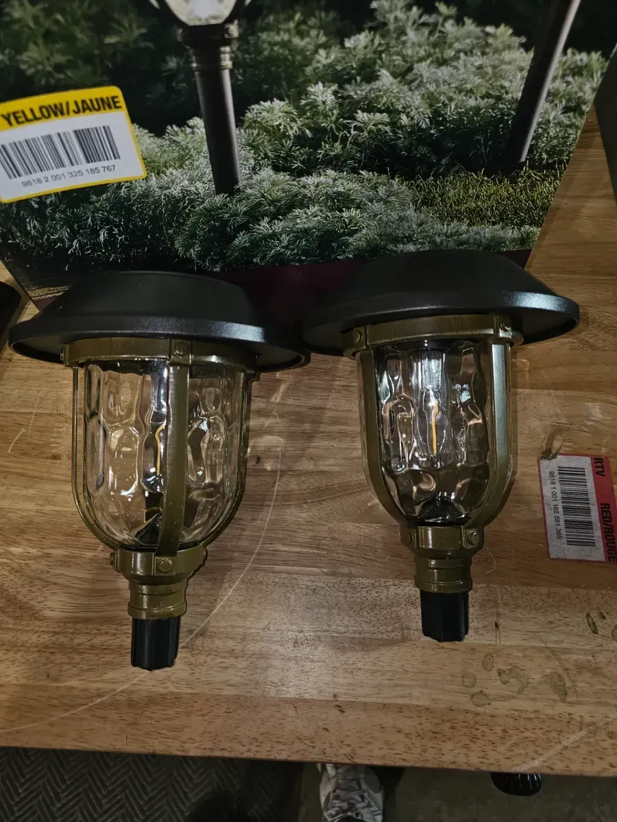 Savannah 25 Lumen Bronze and Brass LED Weather Resistant Outdoor Solar Path Light with Glass Lens (4-Pack) - image 2